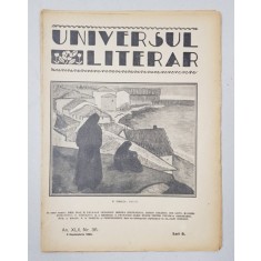REVISTA &#039;UNIVERSUL LITERAR&#039;, ANUL XLII, NR. 36, 5 SEPTEMBRIE 1926