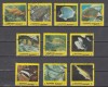 A12 S6 2 - Timbre foarte vechi - Manama - pesti exotici, Fauna, Stampilat