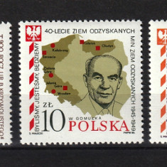 Polonia, 1985 | Integrarea regiunilor din Nord şi Vest - Istorie | MNH | aph