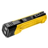 Lanterna Multifunctionala LED Superfire GM06, USB-C, 1500mAh, 355lm, 216m, power bank, lumina rosie, prindere magnetica, IP44 - Galben