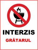 Placuta interzis gratarul