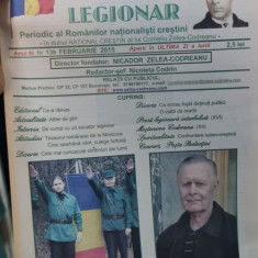 CUVANTUL LEGIONAR FEBRUARIE 2015 MISCAREA LEGIONARA NICADOR ZELEA CODREANU 16PAG