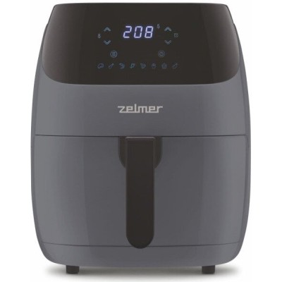 Friteuza cu aer cald Zelmer ZAF5502G, 1500 w , 5 l, touch control, timer pana la 60 minute , oprire automata, 8 programe presetate, temperatura pana l foto