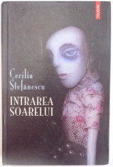 INTRAREA SOARELUI de CECILIA STEFANESCU , 2008, DEDICATIE* foto