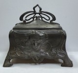 Caseta Art Nouveau, WMF pentru bijuterii, Germania, cca. 1906