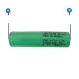 Acumulator 18650 3.6V LI-ION 2500mA 20A Samsung cu lamele sudate un U INR18650-25R-U-2