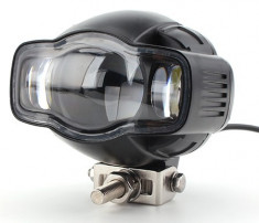 Proiector LED ATV, Moto putere 20W, 2000 Lm, cu incarcator USB foto