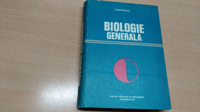 BIOLOGIE GENERALA-N.BOTNARIUC foto