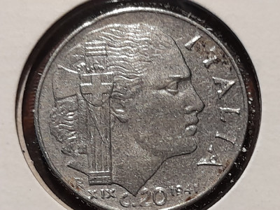 Italia 20 centesimi 1941 foto