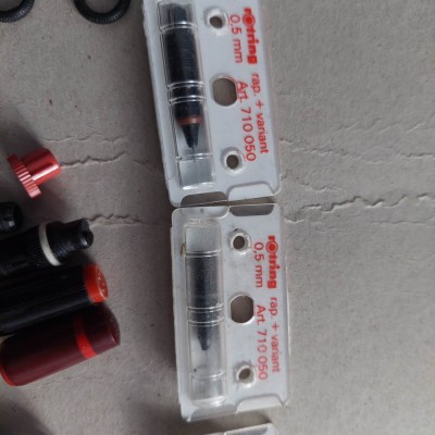 Piese/accesorii vechi ROTRING pentru reparat,completat sau pentru a fi reparate foto