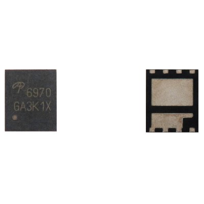 Mosfet alimentare AO6970, 6970, AO6970, DFN8 foto