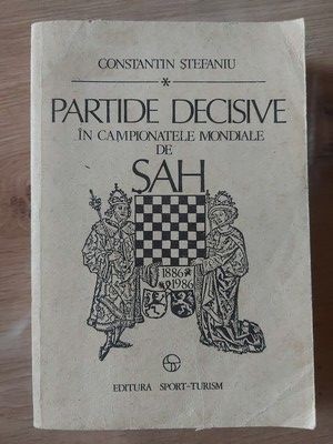 PARTIDE DECISIVE IN CAMPIONATELE MONDIALE DE SAH - CONSTANTIN STEFANIU foto