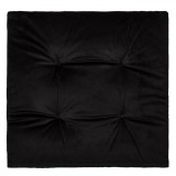 Perna Scaun Velvet, Neagra, 38x38cm