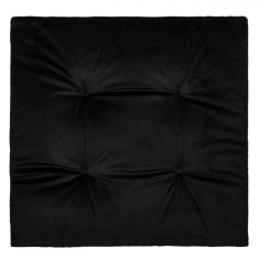 Perna Scaun Velvet, Neagra, 38x38cm foto
