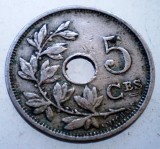 7.345 BELGIA 5 CENTIMES 1920 BELGIQUE, Europa, Cupru-Nichel