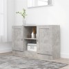 VidaXL Servantă, gri beton, 120 x 30,5 x 70 cm, PAL
