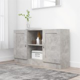 Cumpara ieftin Dulap, gri beton, 120x30,5x70 cm, lemn prelucrat