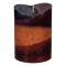 Lum&acirc;nare Parafina, Model Multicolor, Dimensiuni 6.8x9.5cm, Aromă Cafea, Timp Ardere 35 Ore