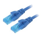 Cabluri Patch U/UTP 5e Litat CCA PVC Albastru 0,25m 26AWG