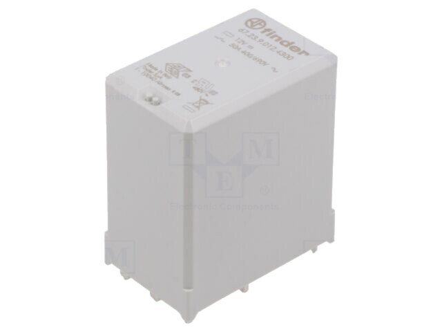 Releu electromagnetic de putere 3PST-NO 12V DC FINDER pentru PCB