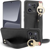 Husa de protectie pentru Xiaomi 13 Pro, MAMA MOUTH, poliuretan termoplastic, negru, 6.73 inchi