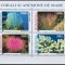 C1396 - Romania 2001 - ,Corali,colita nestampilata,MNH