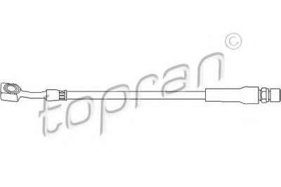 Conducta / cablu frana OPEL CORSA B (73, 78, 79) (1993 - 2002) TOPRAN 200 915 foto