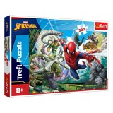 Puzzle Trefl, Spiderman &amp; Eroi, 300 Piese, Multicolor, V&acirc;rsta 8+ Ani