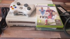 XBOX360 consola XBOX 360 cu mufa HDMI + 1 joc cadou FIFA 15 original foto