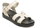 Sandale GRYXX albe, 376203, din piele naturala