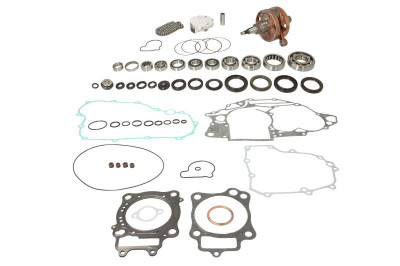 Engine repair kit (a set of gaskets with seals. crankshaft. gearbox bearing. piston. shaft bearing. water pump and shaft repair kit) HONDA CRF 250 201 foto