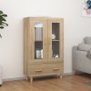 VidaXL Dulap &icirc;nalt, stejar sonoma, 70x31x115 cm, lemn compozit 812549