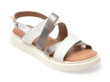 Cumpara ieftin Sandale SHOOZY albe, EV4038, din piele naturala