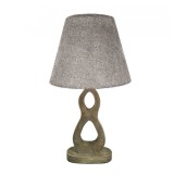 Veioza din lemn, LOVE, inaltime 40 cm