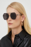 Cumpara ieftin Alexander McQueen ochelari de soare femei, culoarea gri