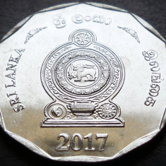 Moneda exotica 10 RUPII / RUPEES - SRI LANKA, anul 2017 * cod 2892