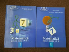 MATEMATICA PENTRU CLASA A VII A 2 VOLUME CLUBUL MATEMATICIENILOR MARIUS PERIANU