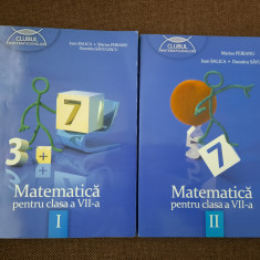 MATEMATICA PENTRU CLASA A VII A 2 VOLUME CLUBUL MATEMATICIENILOR MARIUS PERIANU