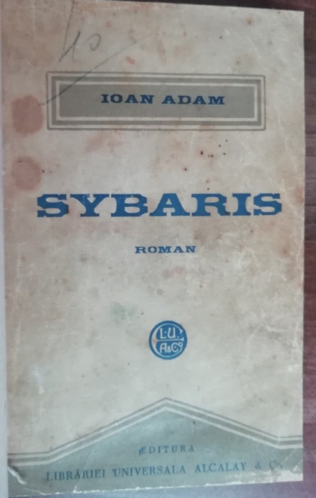 myh 50f - Ioan Adam - Sybaris - editie interbelica