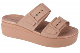 Cumpara ieftin Papuci flip-flop Crocs Brooklyn Low Wedge Sandal 207431-2Q9 maro