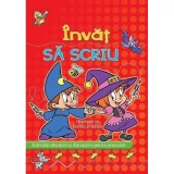 Invat sa scriu cu Adelina si Adisor