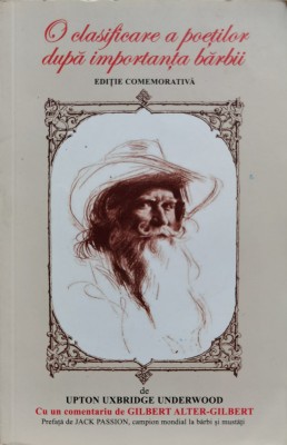 O Clasificare A Poetilor Dupa Importanta Barbii - Upton Uxbridge Underwood , C537 foto