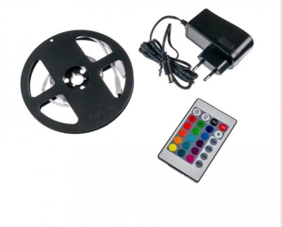 Set banda leduri RGB cu telecomanda, 3m foto