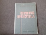 Stoka I. Marius - Geometrie diferentiala EDITIE CARTONATA