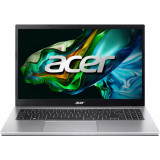 Laptop ACER Aspire 3, 15.6&quot;, AMD Ryzen 5 5500U, 8GB RAM, SSD 512GB, AMD Radeon, Argintiu