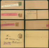 Austria - Lot of 4 Postal Rare Old wrapper postal stationery DB.448