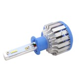 Set 2 Becuri LED Auto H1 Canbus, 6000K, Faza Scurta/Lunga, Proiectoare, 70W, 4000LM, Alb Cristal, Durata 50000h, Waterproof