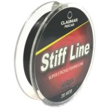 Fir Textil Teflonat Claumar Pescar Stiff Line 20m 0.12mm 6.8kg