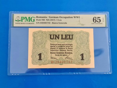 1leu BGR 1917 PMG65EPQ foto