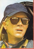 AS - C.P. STEVE MAC QUEEN - COLECȚIA CASA FILMULUI, NECIRCULATĂ (STAREA CARE SE VEDE)